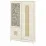 Dulap pentru haine Neman Garmonia МН-120-10 (124 cm), крем с патиной