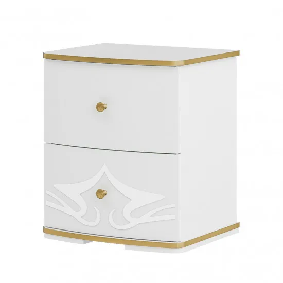 Noptieră Neman Liberti МН-313-02 (52 cm), Белый глянец