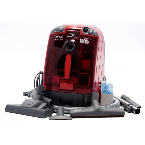 Aspirator Thomas TWIN HELPER AQUAFILTER, Red