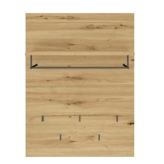 Вешалка настенная Sokme ФОКУС (80 см), Дуб артисан