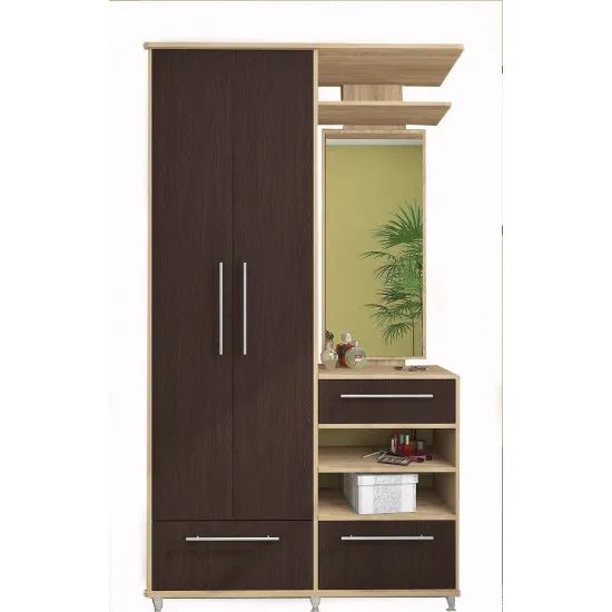 Прихожая Sokme НИАГАРА (113 см), Дуб сонома / Венге магия