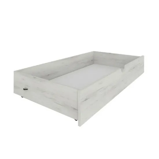 Ящик под кровать Sokme Милана, Дуб крафт белый / Дуб крафт серый