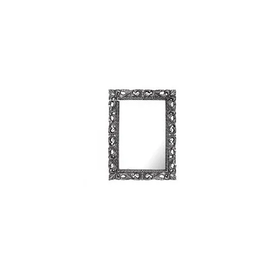 Oglinda de perete КМК Baghira 2 0465.10 (87 cm) , Белый / Серебро