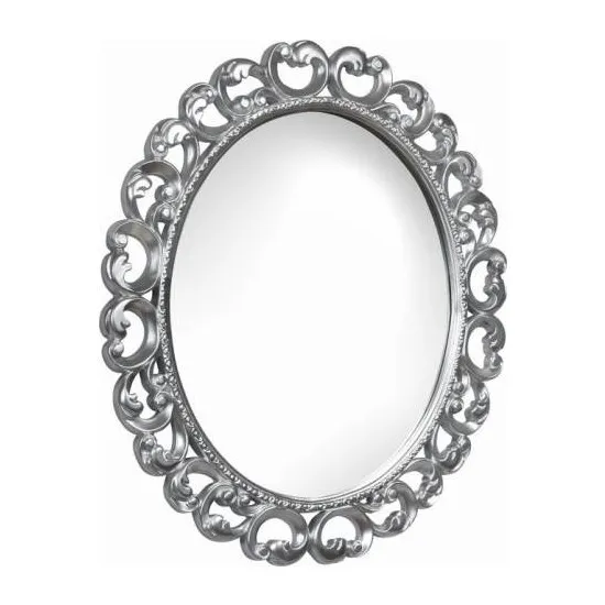 Oglinda de perete КМК Iskushenie 1 0459.7 (80 cm) , Белый / серебро