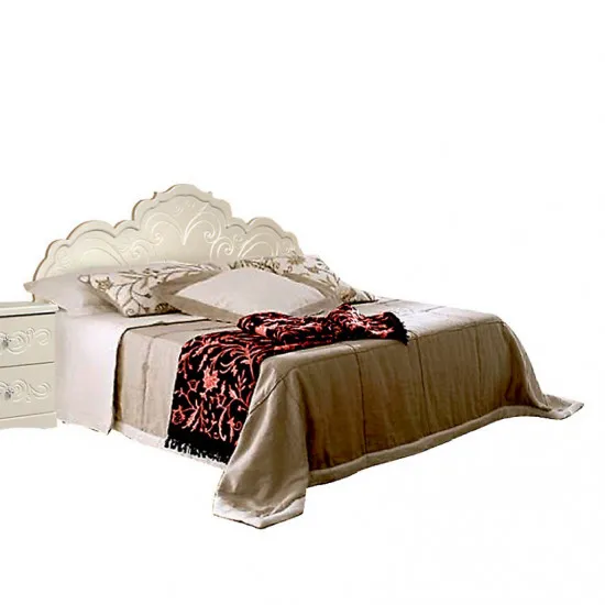 Кровать KMK Жемчужина 0380.16 (140 х 195 см), Венге светлый / Ясень жемчужный