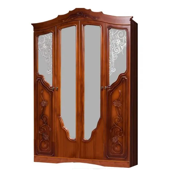 Dulap pentru haine КМК Melani 2 0434.1-02 (180 cm), Орех эко / Патина орех