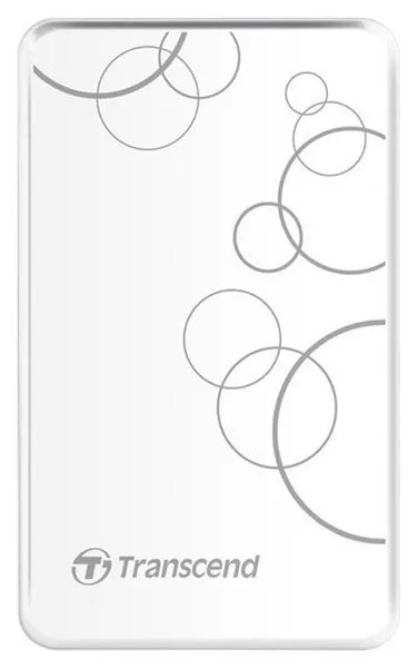 HDD внешний Transcend StoreJet 25A3 White (1000 ГБ)