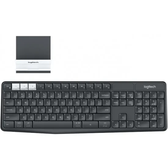 Клавиатура беспроводная Logitech K375s Black