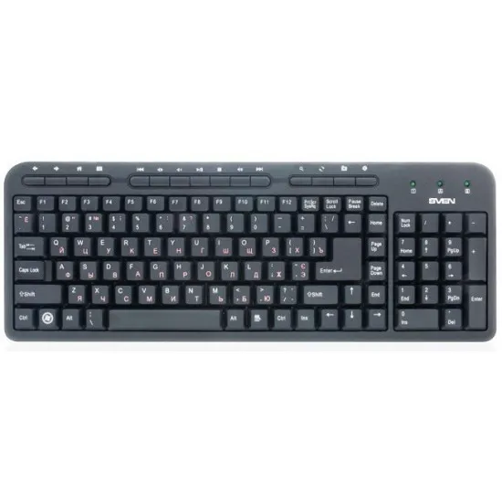 Tastatură cu fir Sven 309M Black