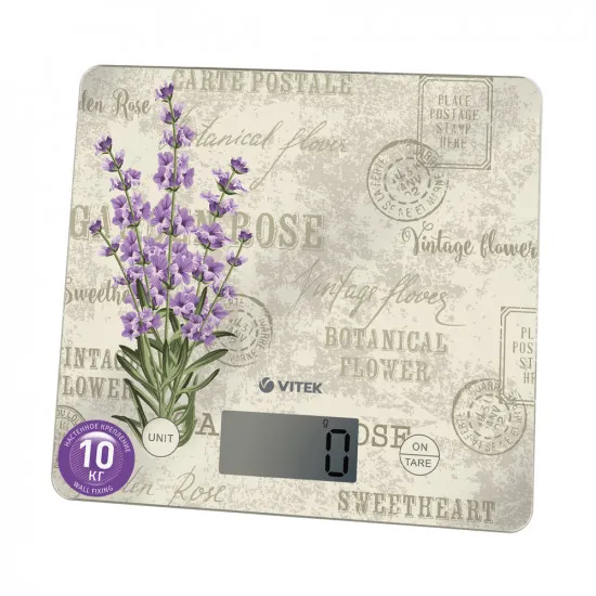 Cântar de bucătărie Vitek VT-8020, Flower