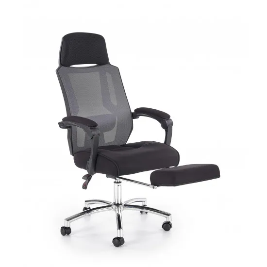 Fotoliu de birou Halmar FREEMAN, Black/Gray