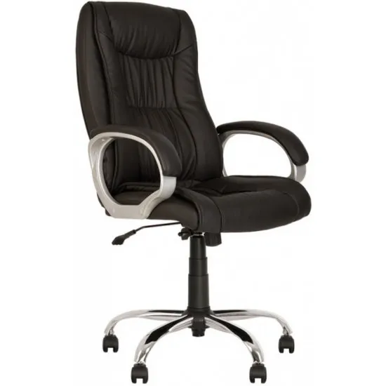 Fotoliu birou Nowy Styl Elly chrome Eco 30, Black