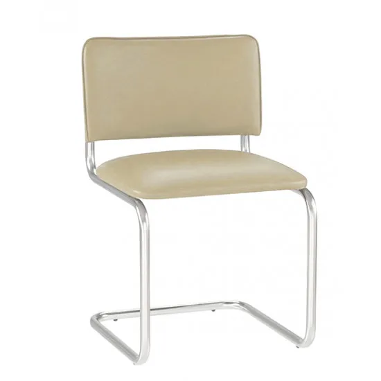 Scaun birou Nowy Styl Sylwia chrome V-18, Beige