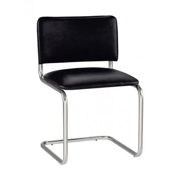 Стул Nowy Styl SYLWIA chrome, V-4 Black