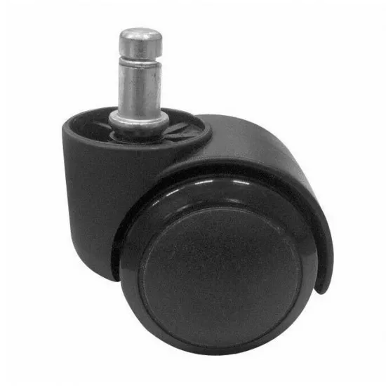 Роликовые прорезиненные ножки для кресла DP Role gumate, Black