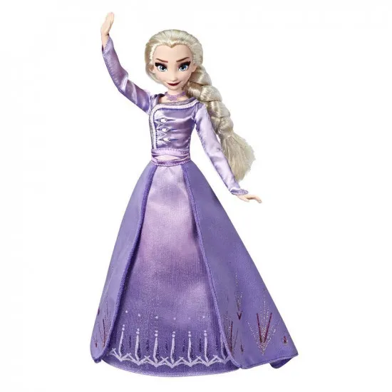 Hasbro Disney FROZEN 2 E5499/E6844 - Păpușa "Elsa Deluxe", 28 cm.