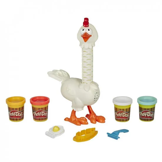 Hasbro PLAY-DOH E6647 - Набор игровой "Курочка - Чудо в перьях"
