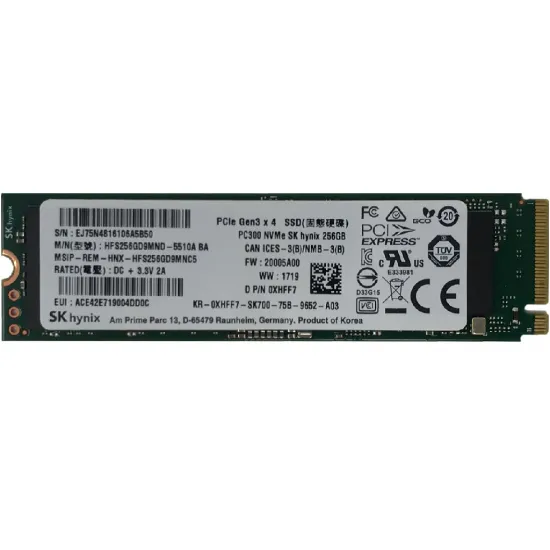 Solid State Drive (SSD) 256 Gb Hynix BC501D (HN256GBBC501D)