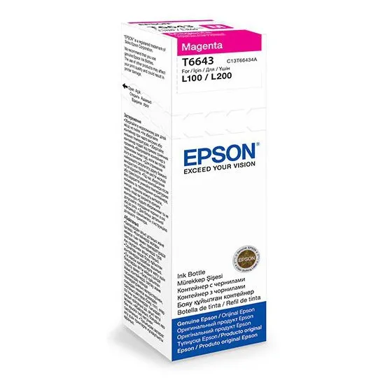 Картридж Epson T66434A Magenta