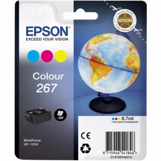 Картридж Epson C13T26704010 Tri-Color Оригинальные