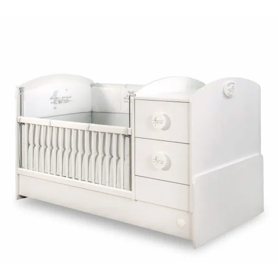 Кроватка-трансформер Cilek Baby Cotton (75x160 см)