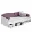 Детская кровать Cilek Daybed Alb, 90 x 200 см