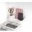 Unitate de birou Selena Pink 20.70.1102.00, Alb / roz