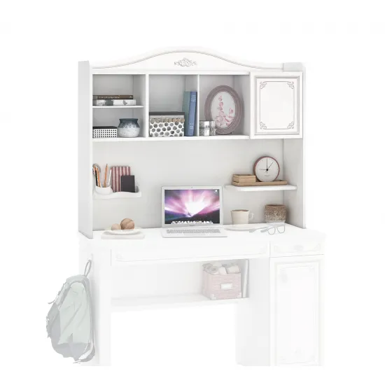 Unitate de birou Selena Grey 20.75.1102.00, Alb