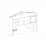 Unitate de birou Selena Grey 20.75.1102.00, Alb