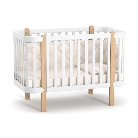 Pătuț Veres Monaco VR 05.3.1.21.15 ЛД5 White-Beech (60x120 cm)