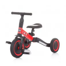 Bicicletă 2-în-1 Chipolino Smarty TRKSM0201RE Red