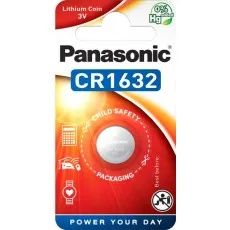 Батарейки дисковые Panasonic 1xCR1632 (CR-1632EL/1B) Батарейки дисковые Panasonic 1xCR1632 (CR-1632EL/1B)