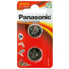Батарейки дисковые Panasonic 2xCR2032 (CR-2032EL/2B)