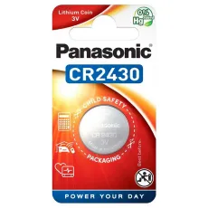 Батарейки дисковые Panasonic 1xCR2430 (CR-2430EP/1B) Батарейки дисковые Panasonic 1xCR2430 (CR-2430EP/1B)
