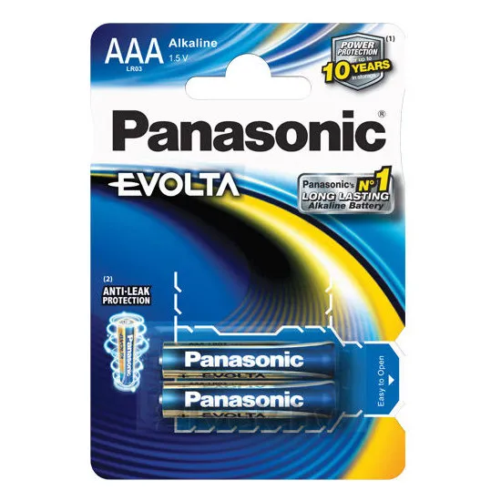 Baterii Panasonic 2xAAA (LR03EGE/2BP)