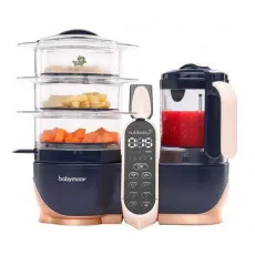 Robot de bucatarie Babymoov Nutribaby (+) XL, Black Robot de bucatarie Babymoov Nutribaby (+) XL, Black