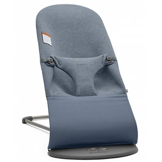 Balansoar BabyBjorn Bliss Dove Blue/3D Jersey