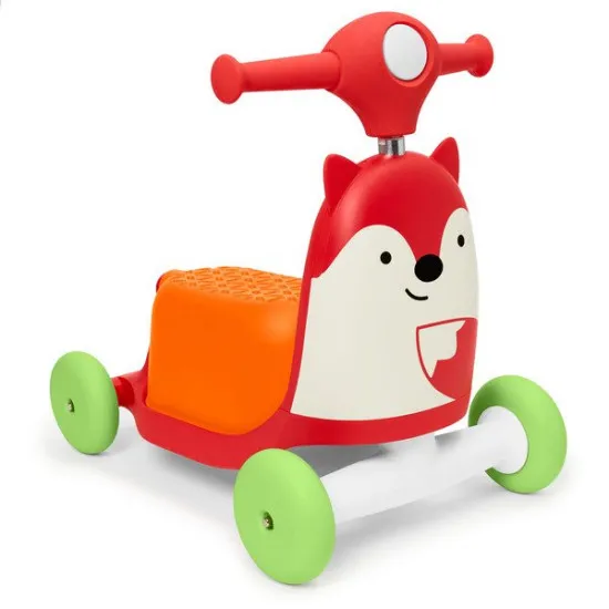 Trotinetă Skip Hop Ride On 3 in 1 Fox