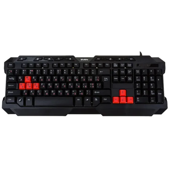 Клавиатура проводная Sven Challenge 9700 Black