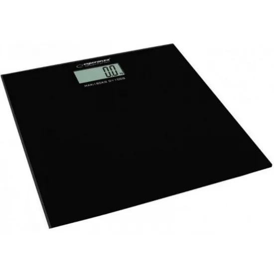 Cântar de podea Esperanza EBS002K Aeorbic, Black