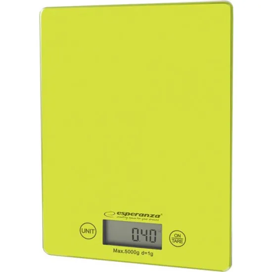 Cântar de bucătărie Esperanza Lemon EKS002G, Green