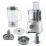 Кухонный комбайн Kenwood FDP302SI, White/Silver