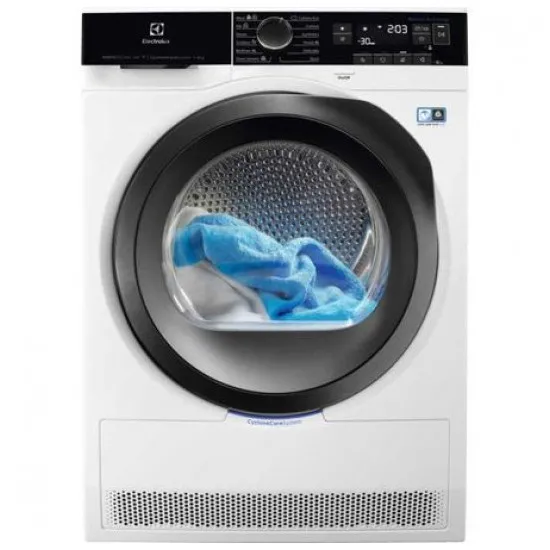 Uscător de rufe Electrolux EW9H188SC, White/Black