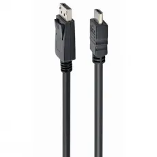 Видео кабель Cablexpert DisplayPort (M)/HDMI (M), Black (CC-DP-HDMI-1M) Видео кабель Cablexpert DisplayPort (M)/HDMI (M), Black (CC-DP-HDMI-1M)