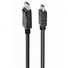 Видео кабель Cablexpert DisplayPort (M)/HDMI (M), Black (CC-DP-HDMI-3M)