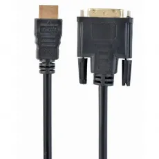 Видео кабель Cablexpert HDMI (M)/DVI-I (M), Black (CC-HDMI-DVI-15) Видео кабель Cablexpert HDMI (M)/DVI-I (M), Black (CC-HDMI-DVI-15)