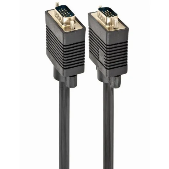 Видео кабель Cablexpert VGA D-Sub (M)/VGA D-Sub (M), Black (CC-PPVGA-10-B)
