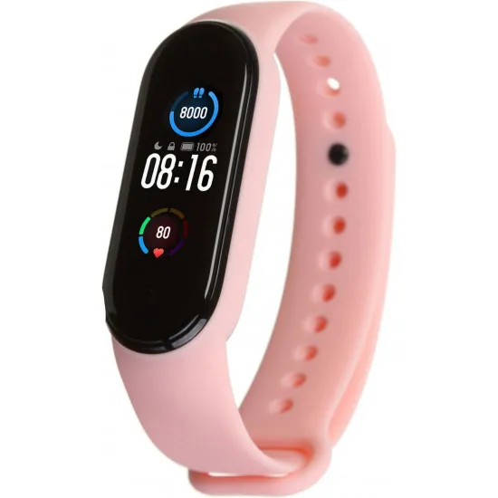 Ремешок Xiaomi Mi Band Pink (силикон)