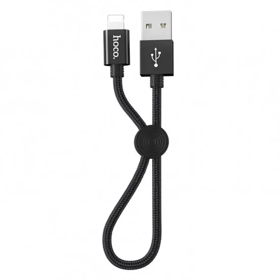 Cablu Hoco X35 Premium USB 2.0/Lighting, Black