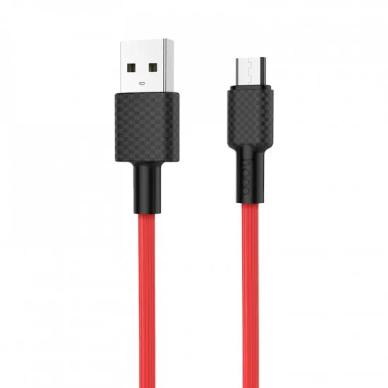 Cablu Hoco X29 Superior style USB 2.0/micro-USB, Red